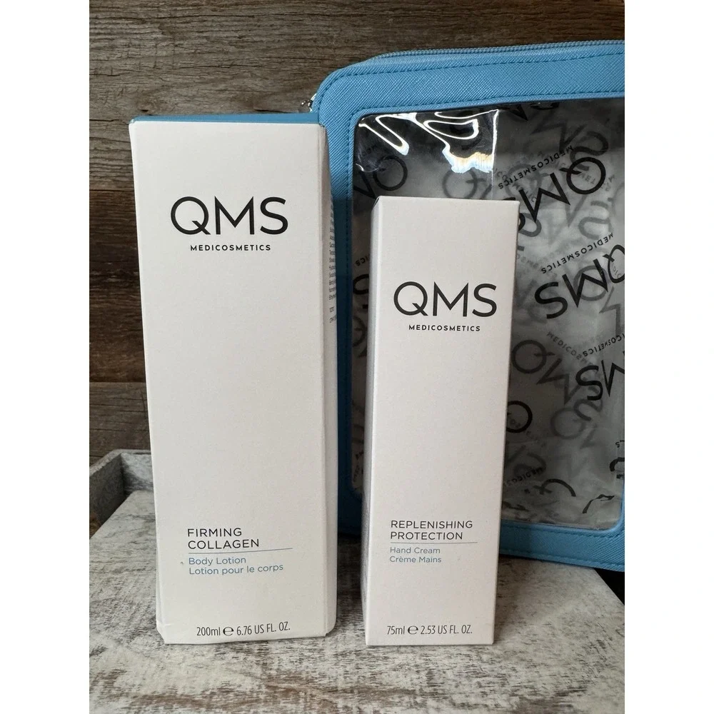 QMS Medicosmetics Firming Collagen Body Lotion & Hand Cream DUO |‎ MSRP $140